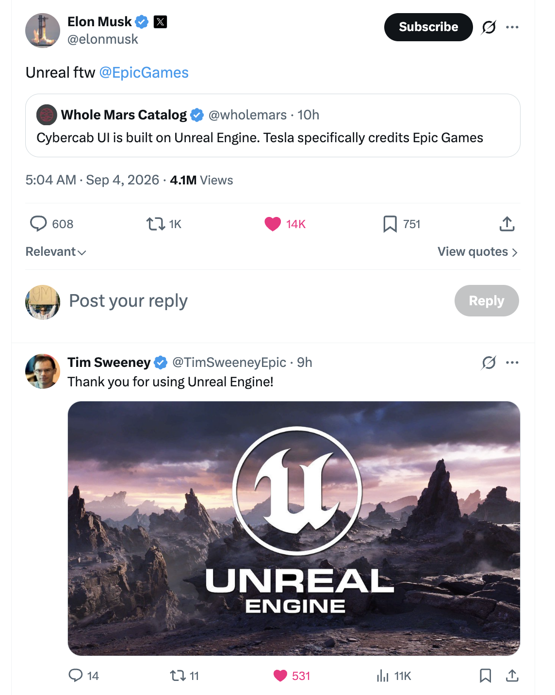 unreal ftw